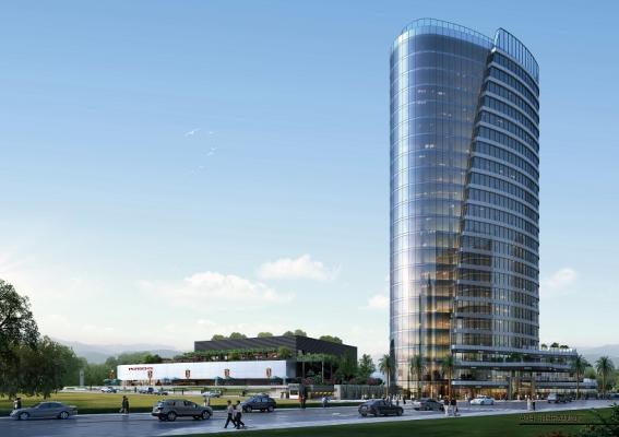 庆丰集团 - 南城保时捷中心大厦荣耀封顶-东莞