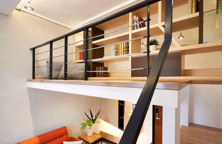 90后的小年轻百看不厌的loft小户型,你也会爱上它!