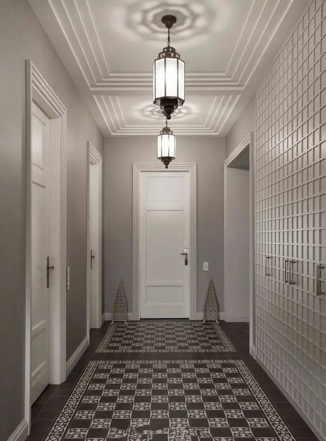 进门走廊过道玄关设计效果图集锦