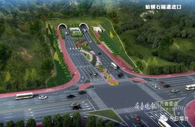塔山南路最新进展省内最宽隧道预计6月底贯通一图看懂总项目