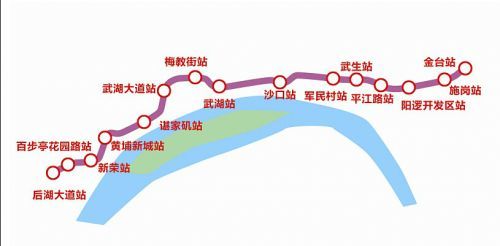 武汉地铁21号线全线贯通 阳逻这些准地铁盘要